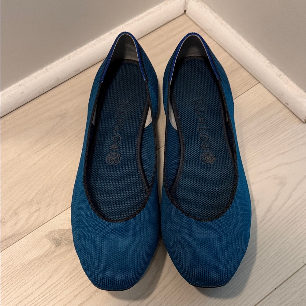 Peacock Blue Rothy's Women's Flats